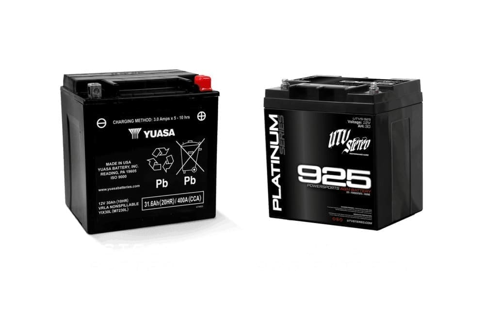 UTV Stereo Can-Am Defender 2nd Battery Kit