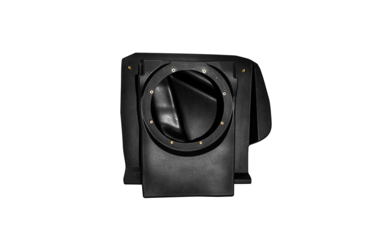 UTV Stereo Can-Am Maverick R 10" Front Passenger Unloaded Subwoofer Enclosure - 4 Seat Models