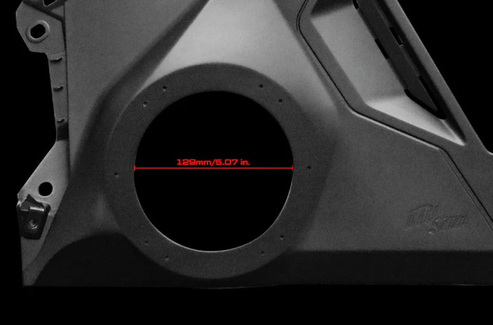 UTV Stereo Can-Am Maverick R 6.5” Dash Panel Speaker Mounts