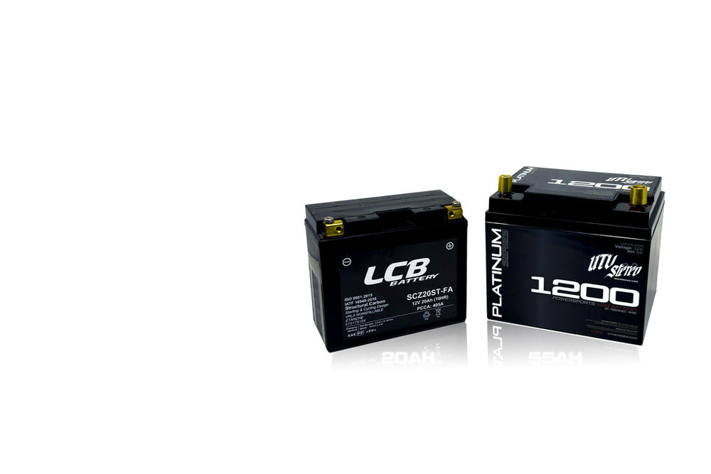 UTV Stereo Can-Am Maverick R Big Battery Kit