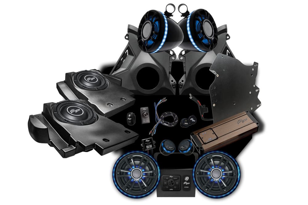 UTV Stereo Can-Am Maverick R Elite Series Stage 6 Stereo Kit