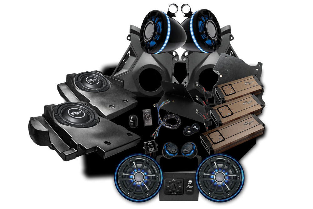 UTV Stereo Can-Am Maverick R Elite Series Stage 8 Stereo Kit