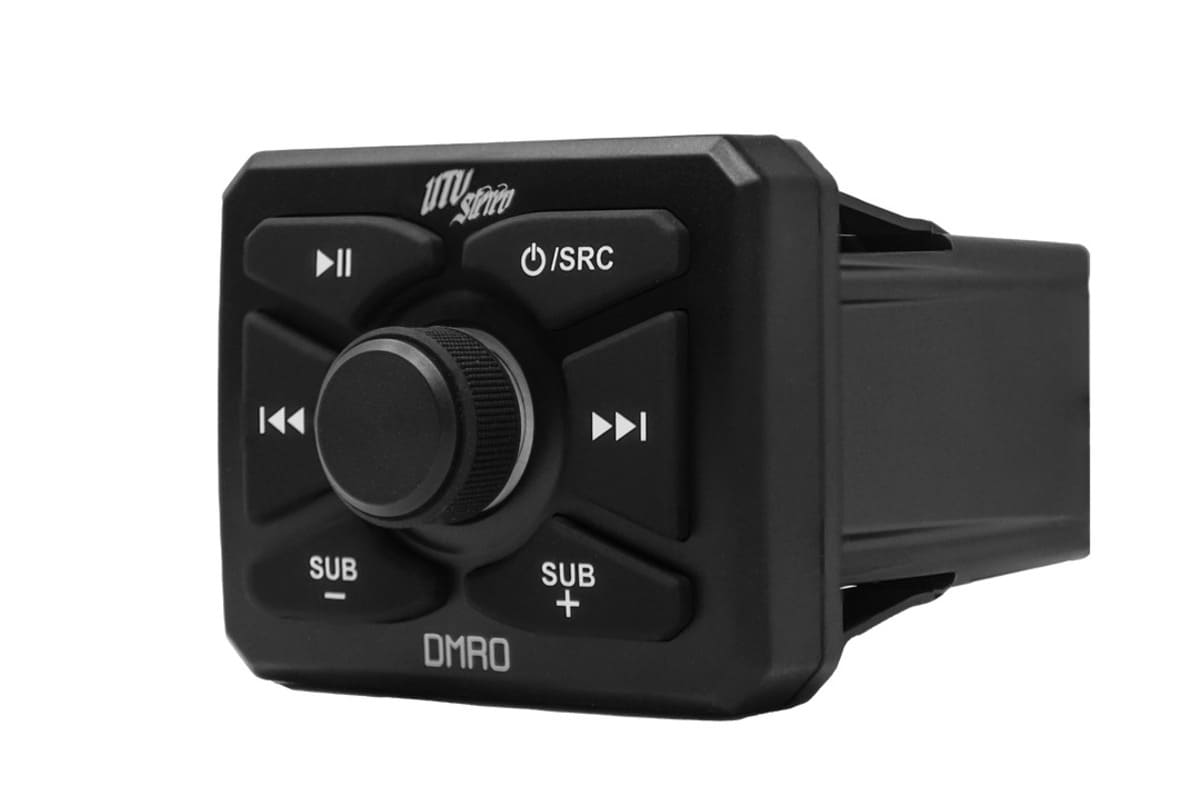UTV Stereo Can-Am Maverick R Head Unit Mount Kit With Bass Knob