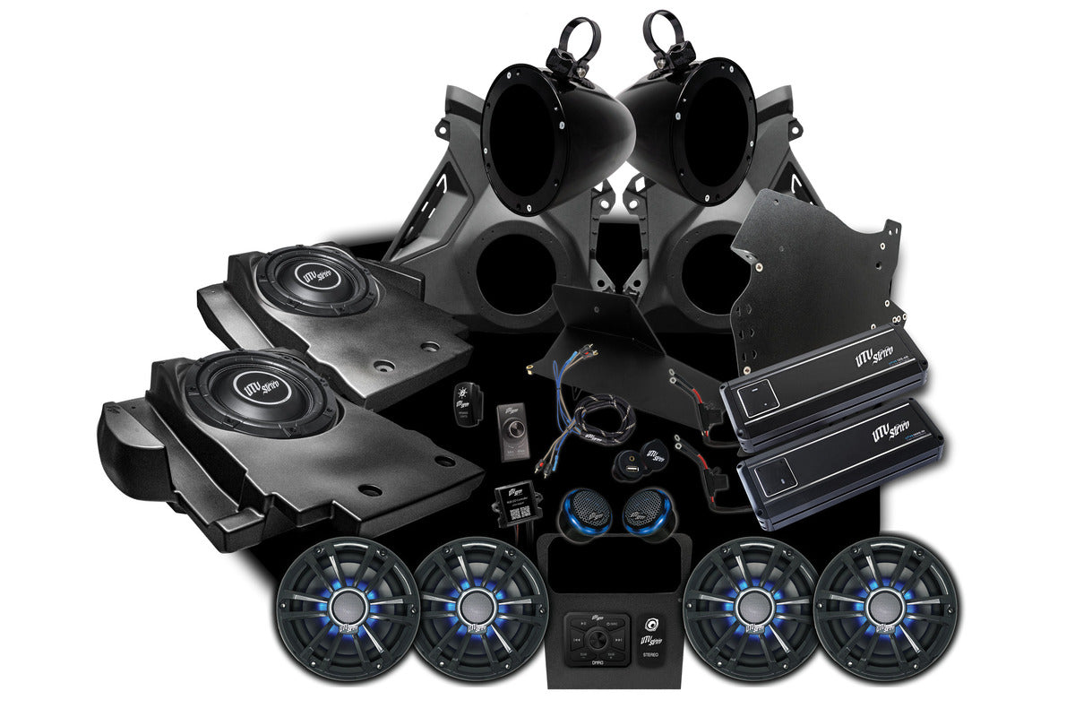 UTV Stereo Can-Am Maverick R Signature Series Stage 7 Stereo Kit