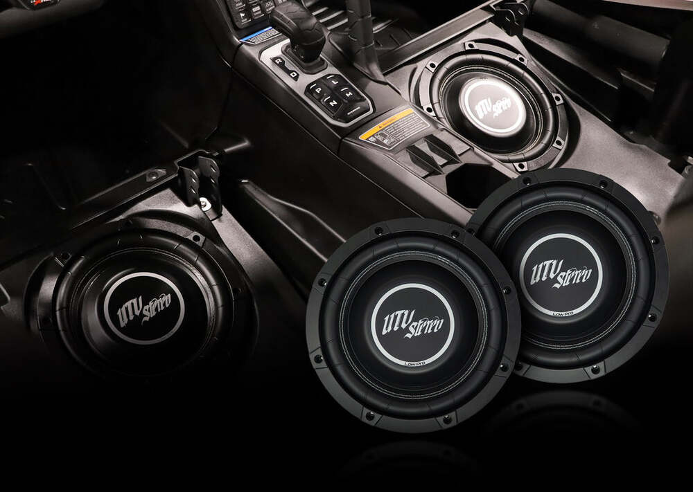UTV Stereo Can-Am Maverick R Signature Series Stage 8 Stereo Kit