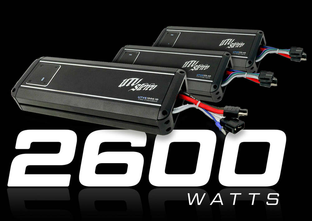 UTV Stereo Can-Am Maverick R Signature Series Stage 8 Stereo Kit