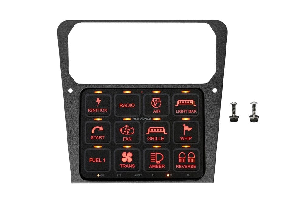 UTV Stereo Can-Am Maverick R Switch Pros RCR Force 12 Mount