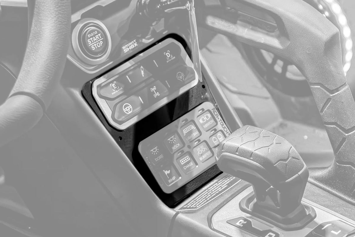 UTV Stereo Can-Am Maverick R Switch-Pros Sp-9100 Mount