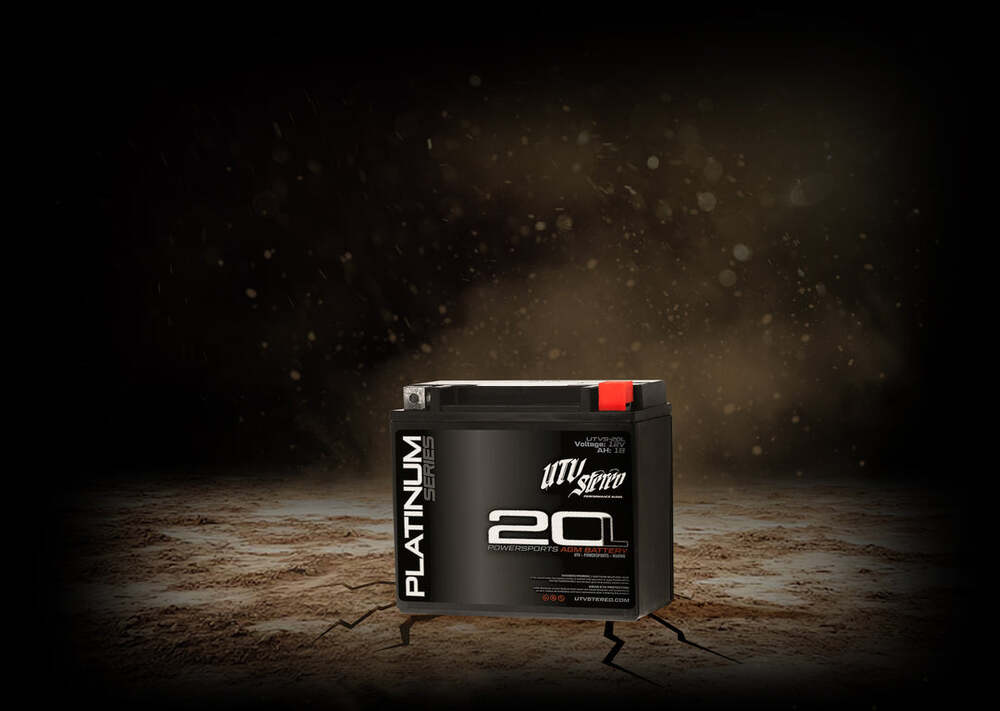 UTV Stereo Can-Am Maverick X3 2nd Battery Kit