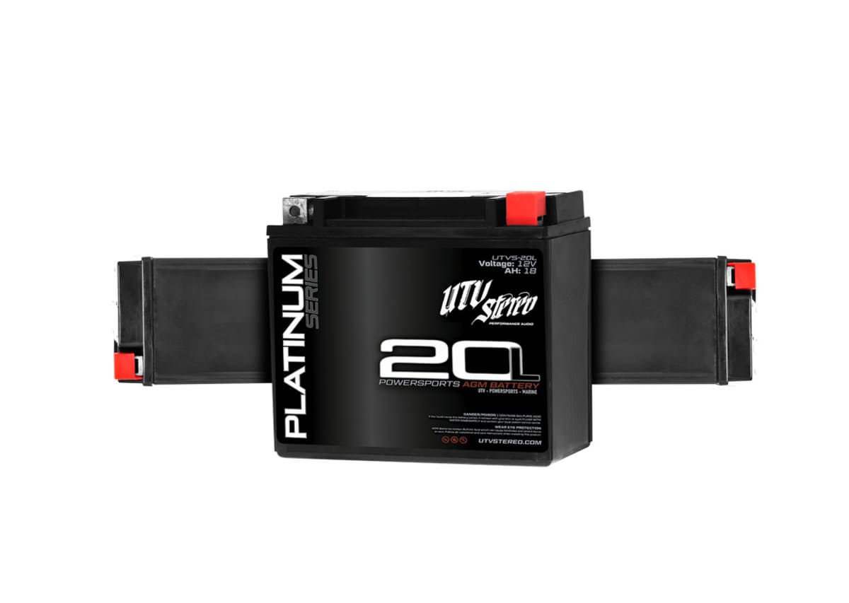 UTV Stereo Can-Am Maverick X3 Platinum Series AGM 20L Battery
