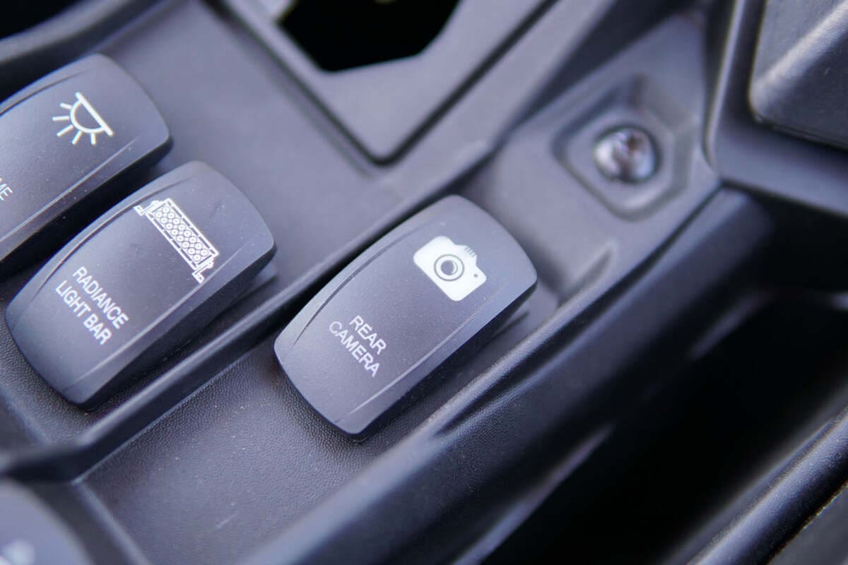 UTV Stereo Can-Am Maverick X3 Rear Camera System