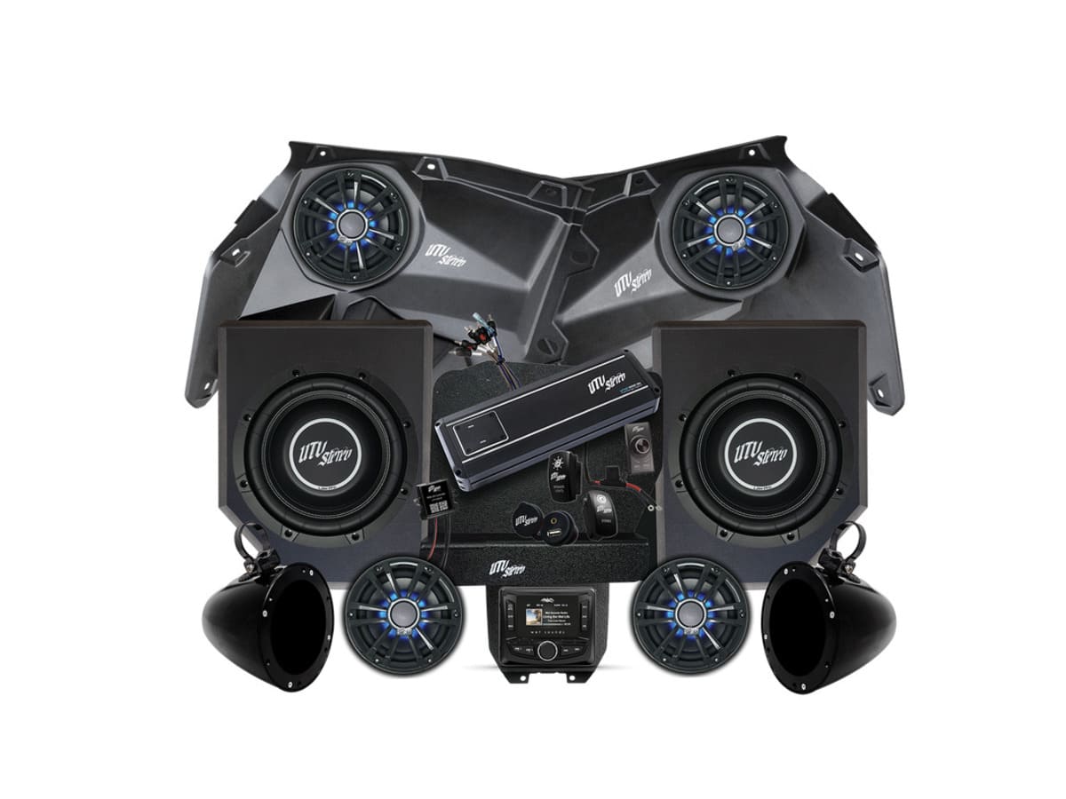 UTV Stereo Can-Am Maverick X3 Signature Series Stage 6 Stereo Kit