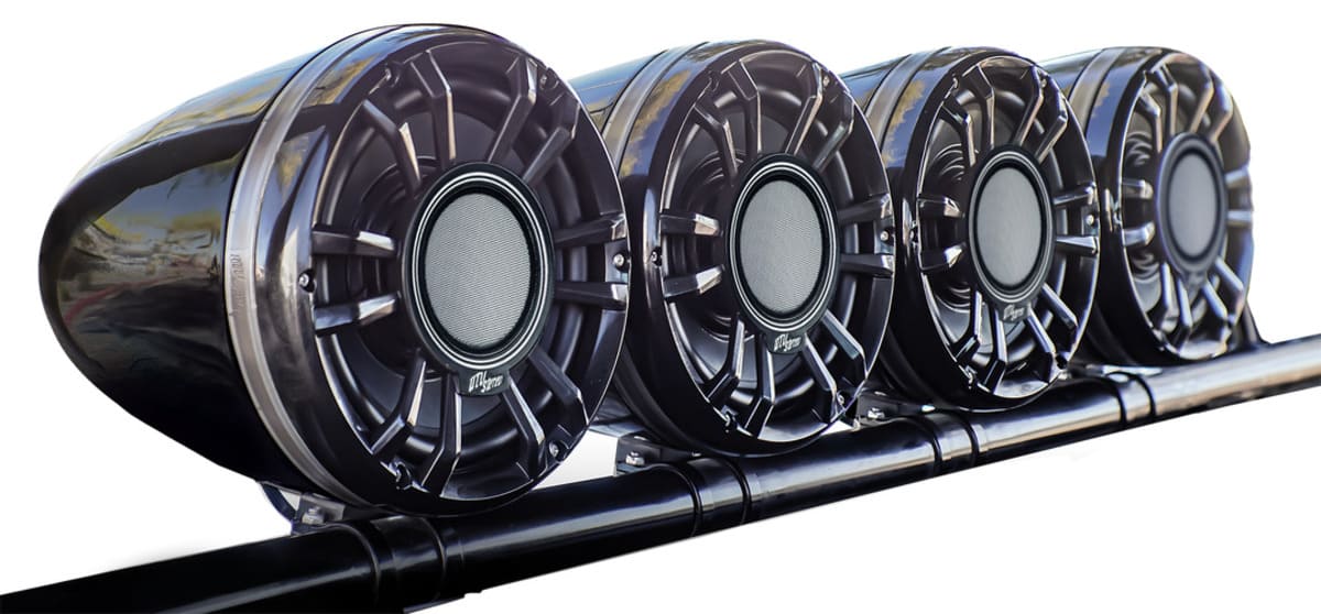 UTV Stereo Elite Series 8" Compression Horn Speakers - Pair