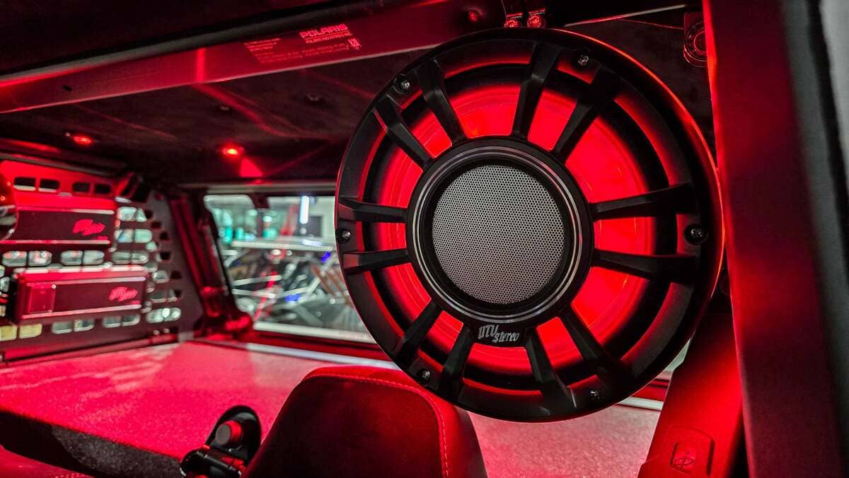 UTV Stereo Elite Series 8" Compression Horn Speakers - Pair