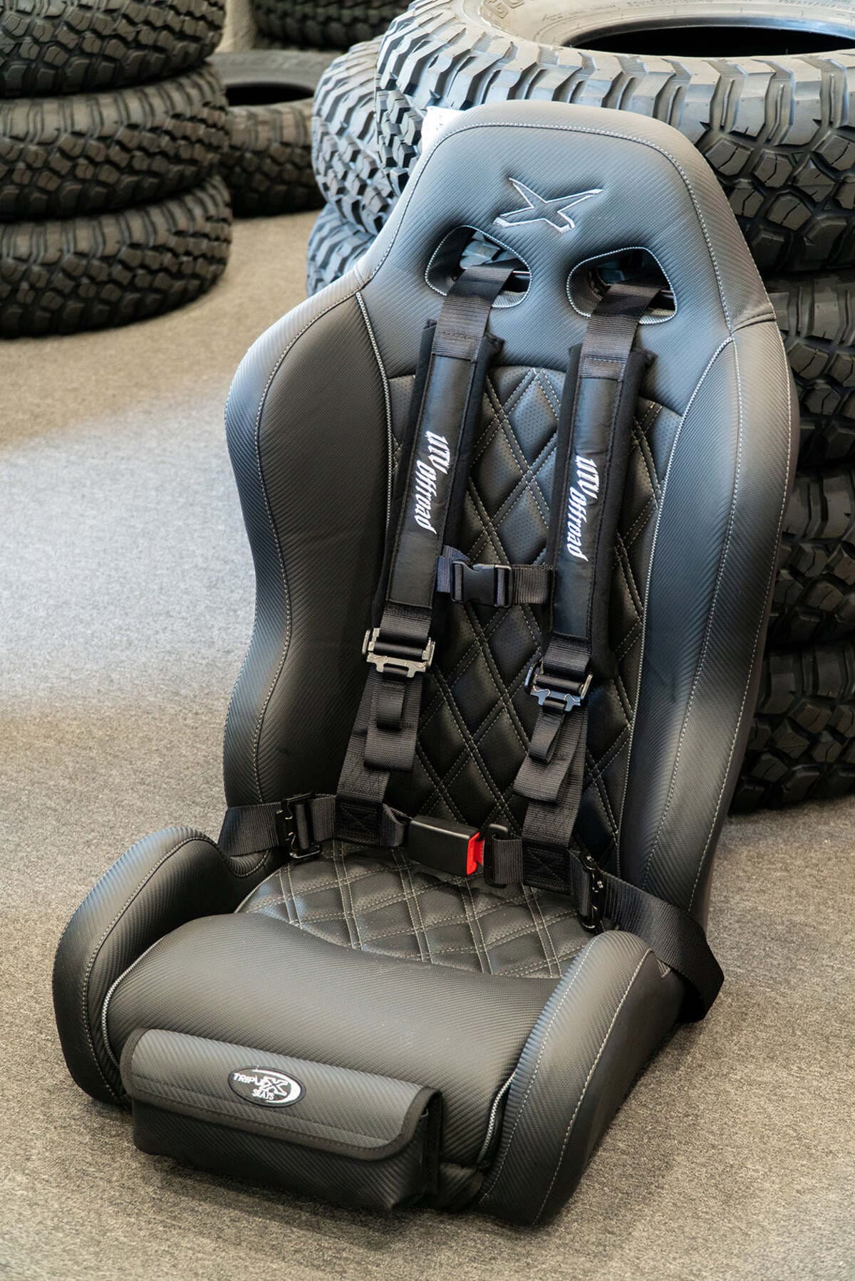 UTV Stereo H2A Auto Latch Harness - 4 Point