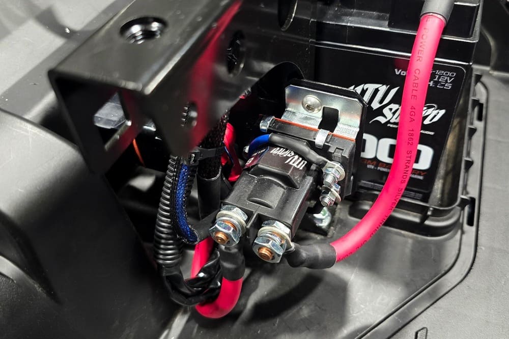 UTV Stereo Kawasaki Teryx H2 2nd Battery Kit