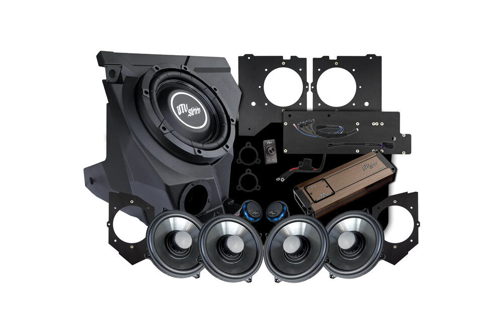 UTV Stereo Kawasaki Teryx H2 Garmin Tread Signature Stage 6 Stereo Kit