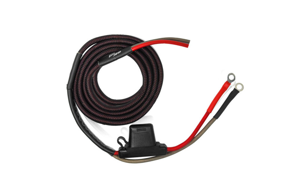 UTV Stereo Polaris RZR 147" AMP Power Harness - 80 AMP Fused