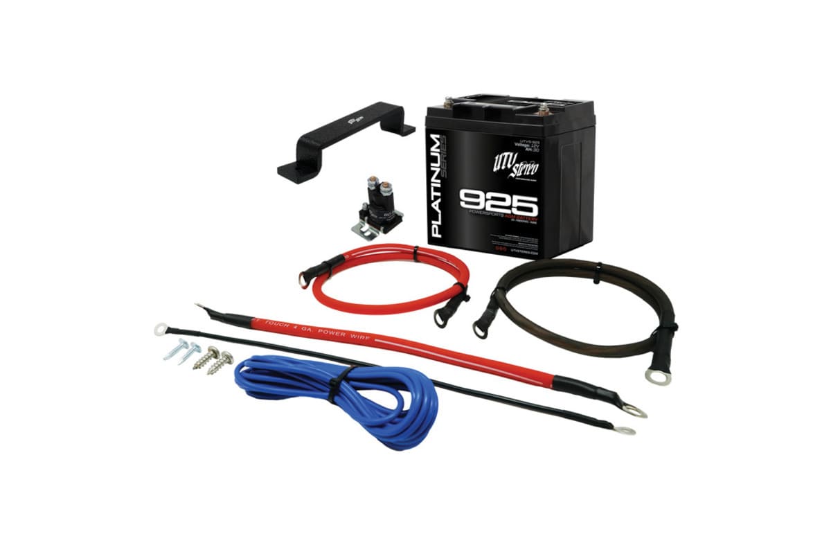 UTV Stereo Polaris RZR 2nd Battery Kit