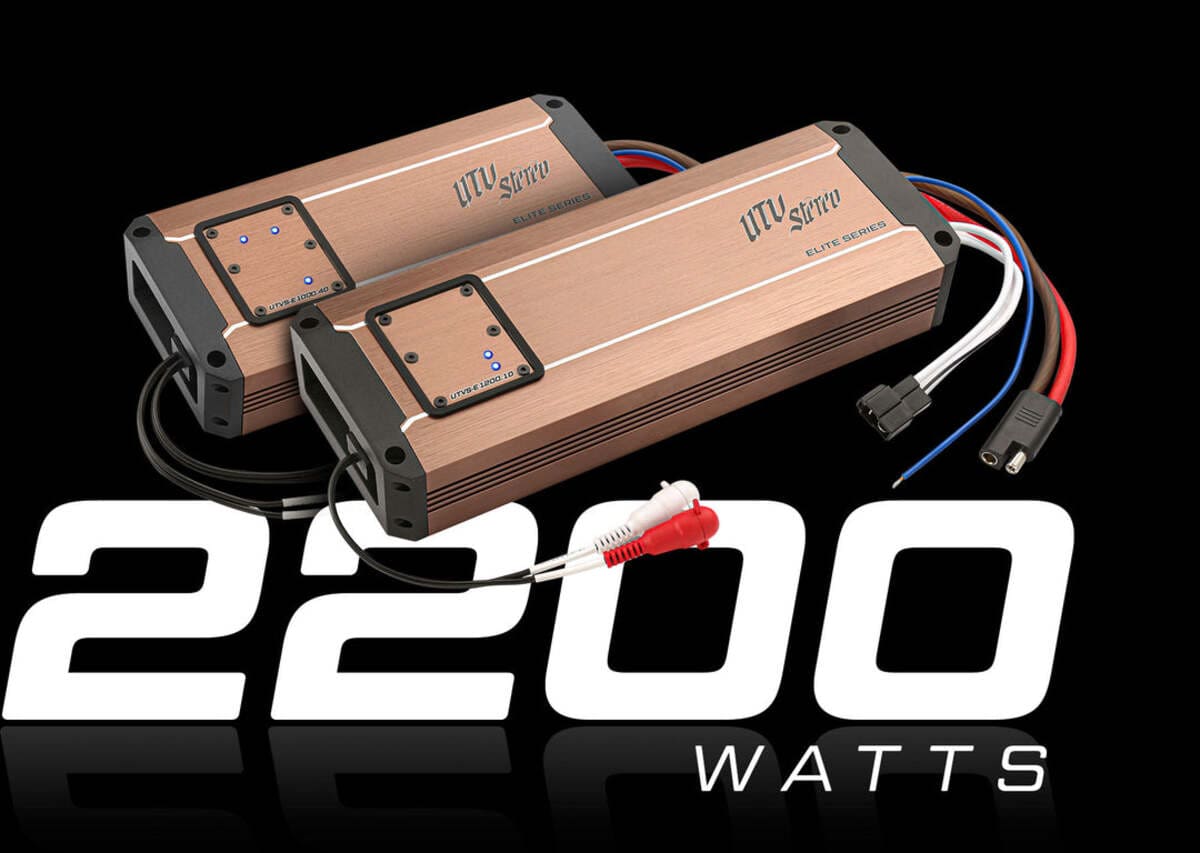 UTV Stereo Polaris RZR Elite Series Stage 7 Stereo Kit