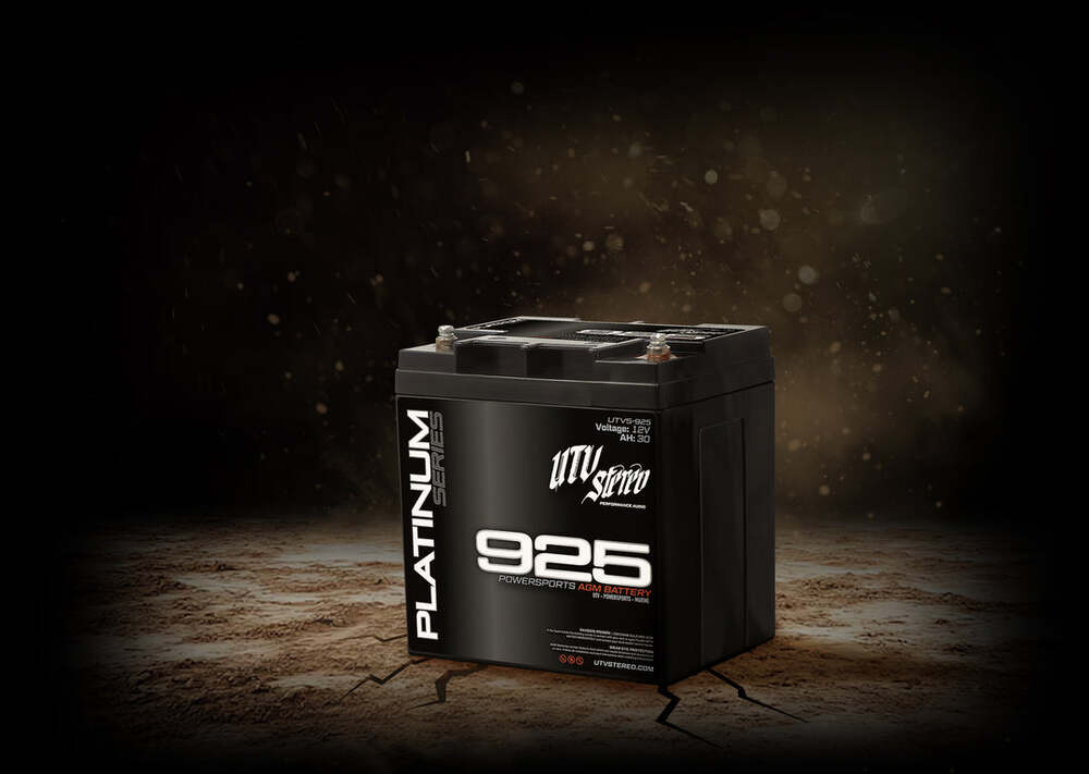 UTV Stereo Polaris RZR Pro Series 4 Seat Models 2nd Battery Kit