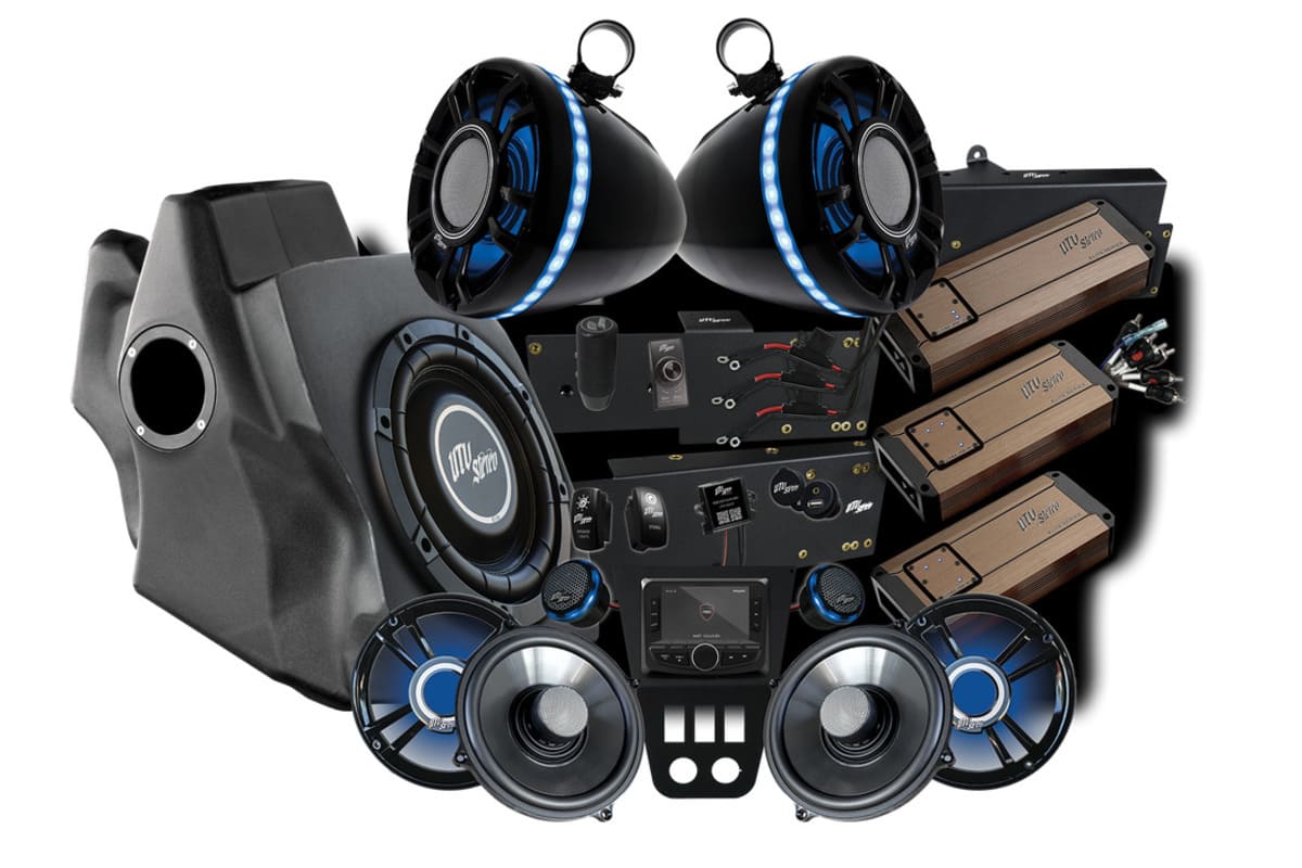 UTV Stereo Polaris RZR Pro Series Elite Stage 8 Stereo Kit