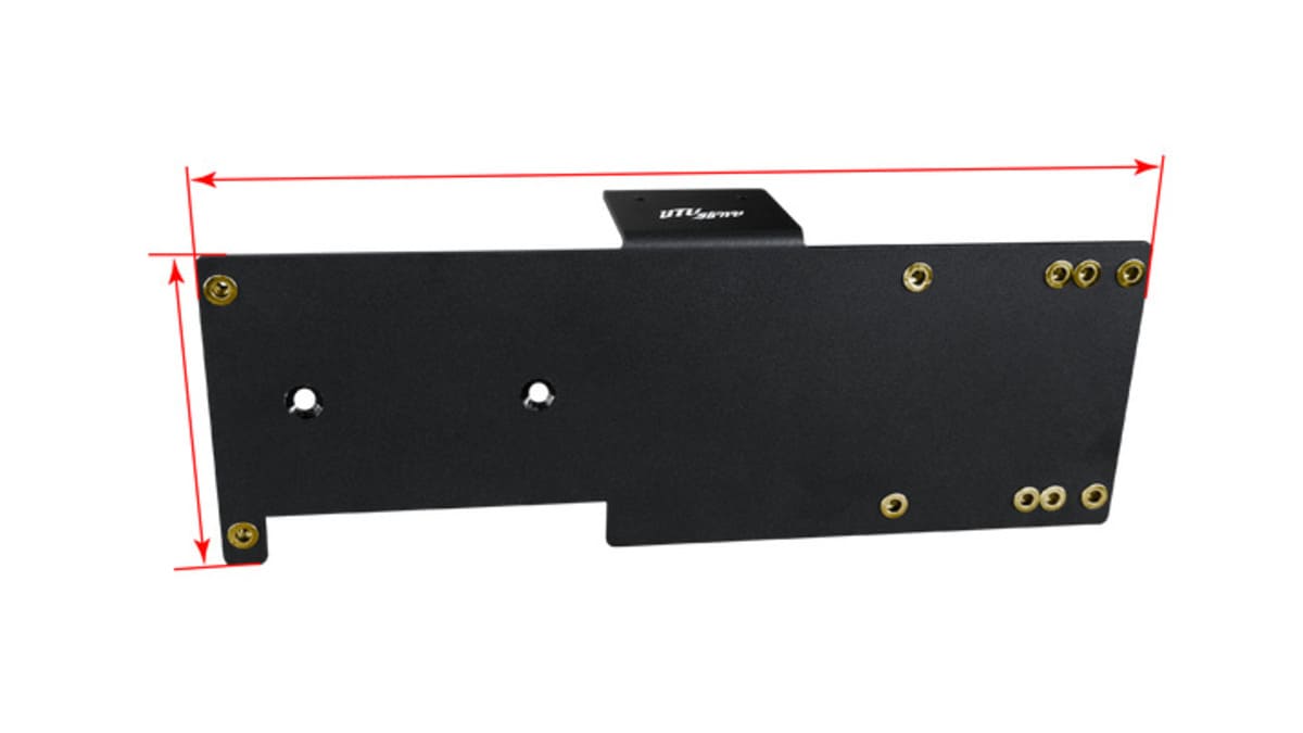 UTV Stereo Polaris RZR Pro Series Gauge Amplifier Mount