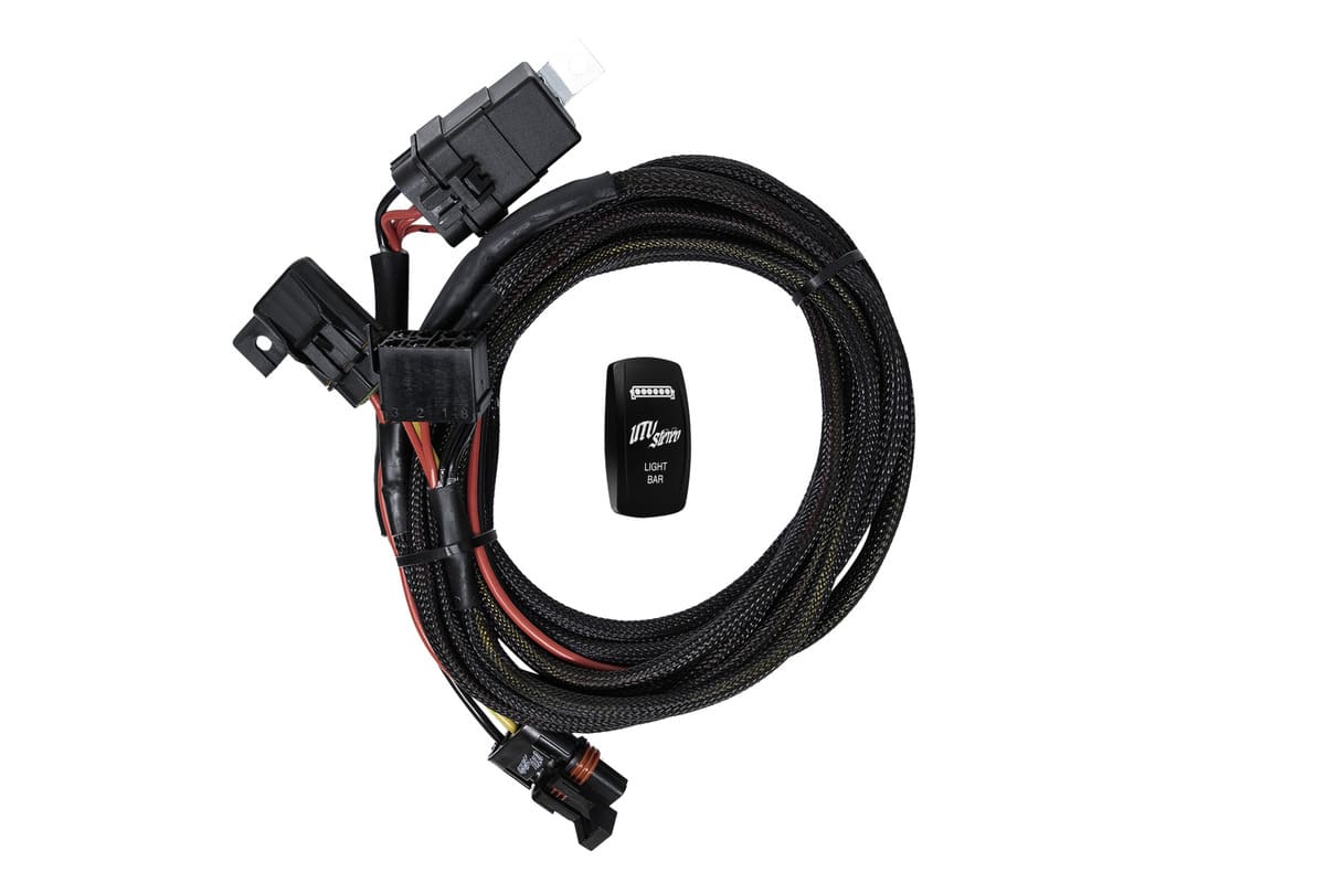 UTV Stereo Polaris RZR Pro Series High Current Harness Rocker Switch & Pulse Bar Plug