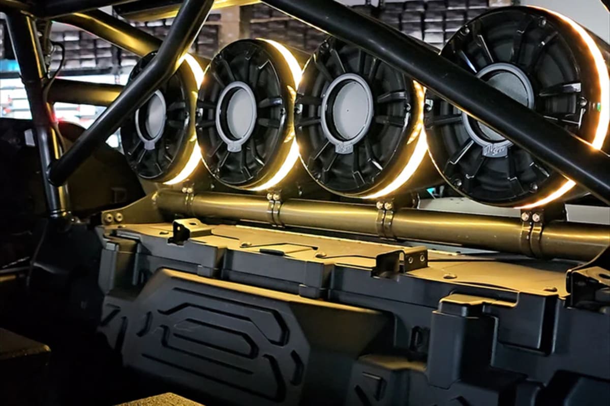 UTV Stereo Polaris RZR Pro Series Rear Speaker Bar