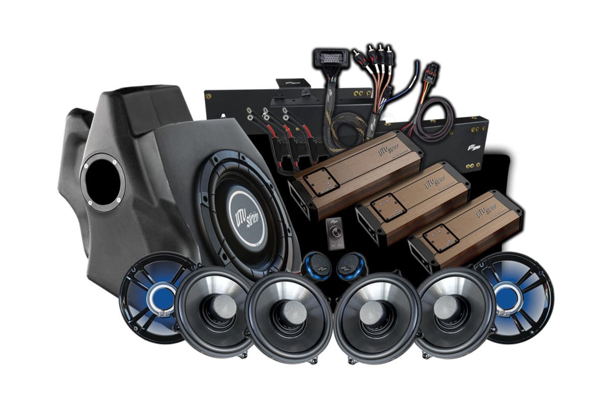 UTV Stereo Polaris RZR Pro Series Ride Command Stage 8 Stereo Kit