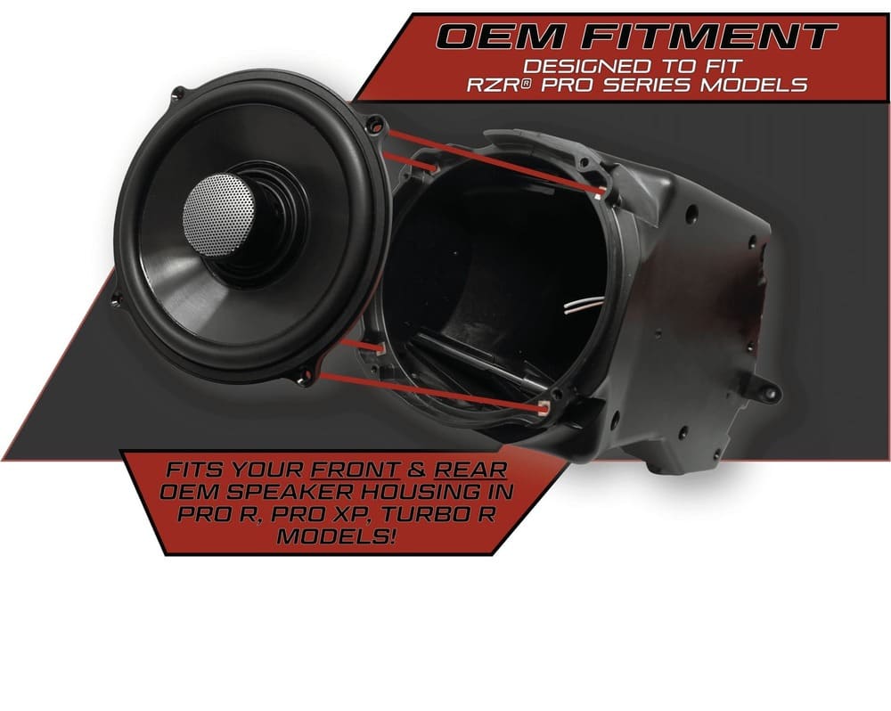 UTV Stereo Pro Series 6.5" Speakers - Pair