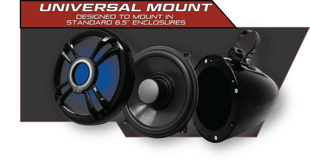 UTV Stereo Pro Series 6.5" Speakers - Pair