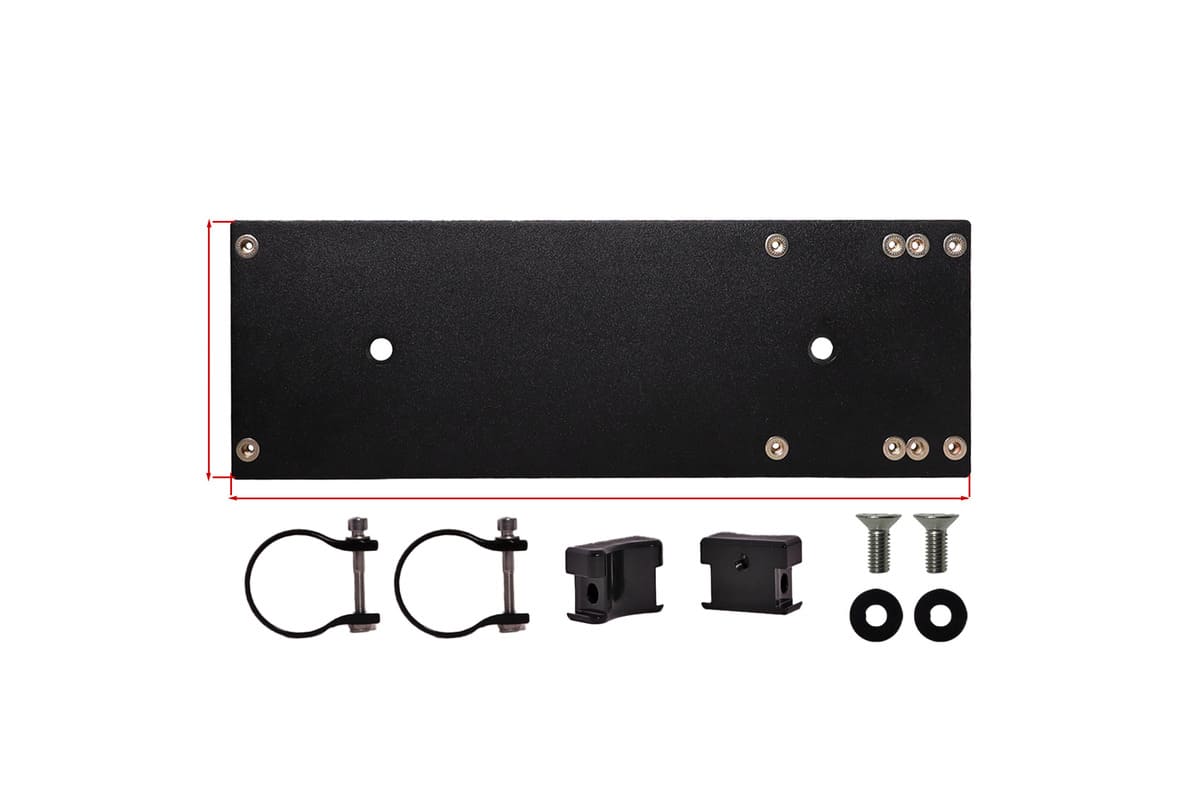 UTV Stereo Universal Amplifier Mount With Clamps