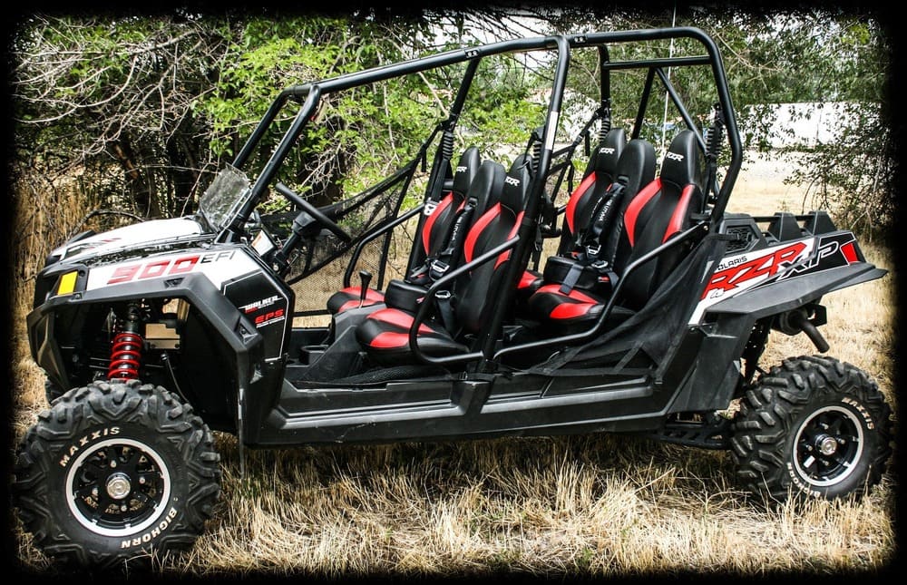 UTVMA '10-'14 Polaris RZR 4 800 / 900 Bump Seats Set - Front & Rear
