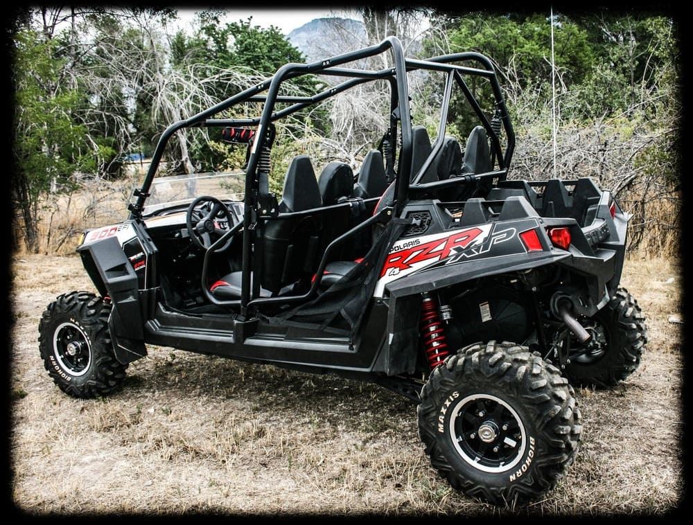 UTVMA '10-'14 Polaris RZR 4 800 / 900 Bump Seats Set - Front & Rear