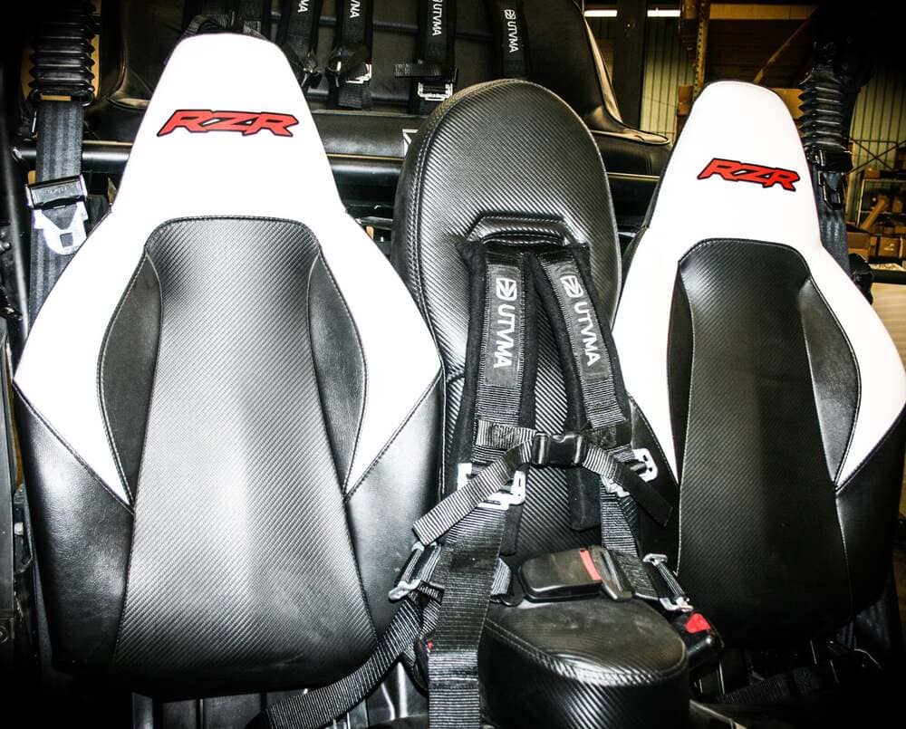 UTVMA '08-'14 Polaris RZR 800 Bump Seat - Black