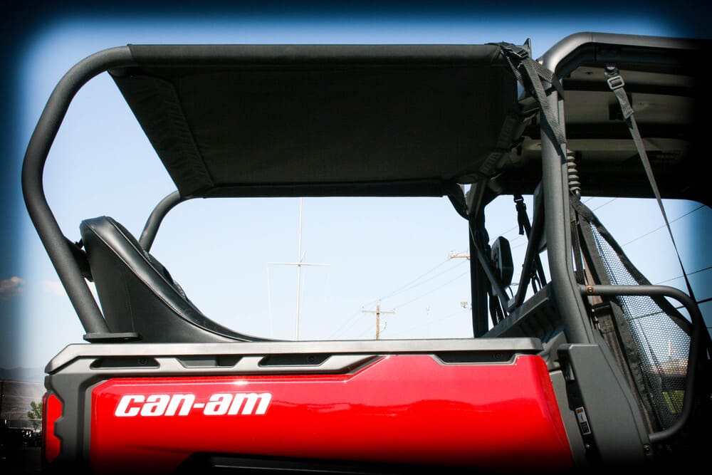UTVMA '11-'24 Can-Am Defender Max Rear Soft Top