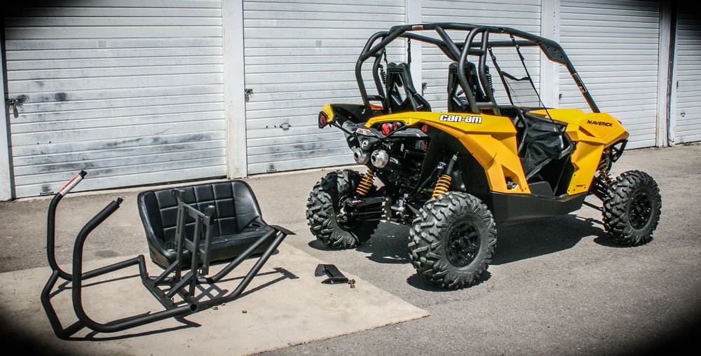 UTVMA '13-'18 Can-Am Maverick Backseat & Roll Cage Kits