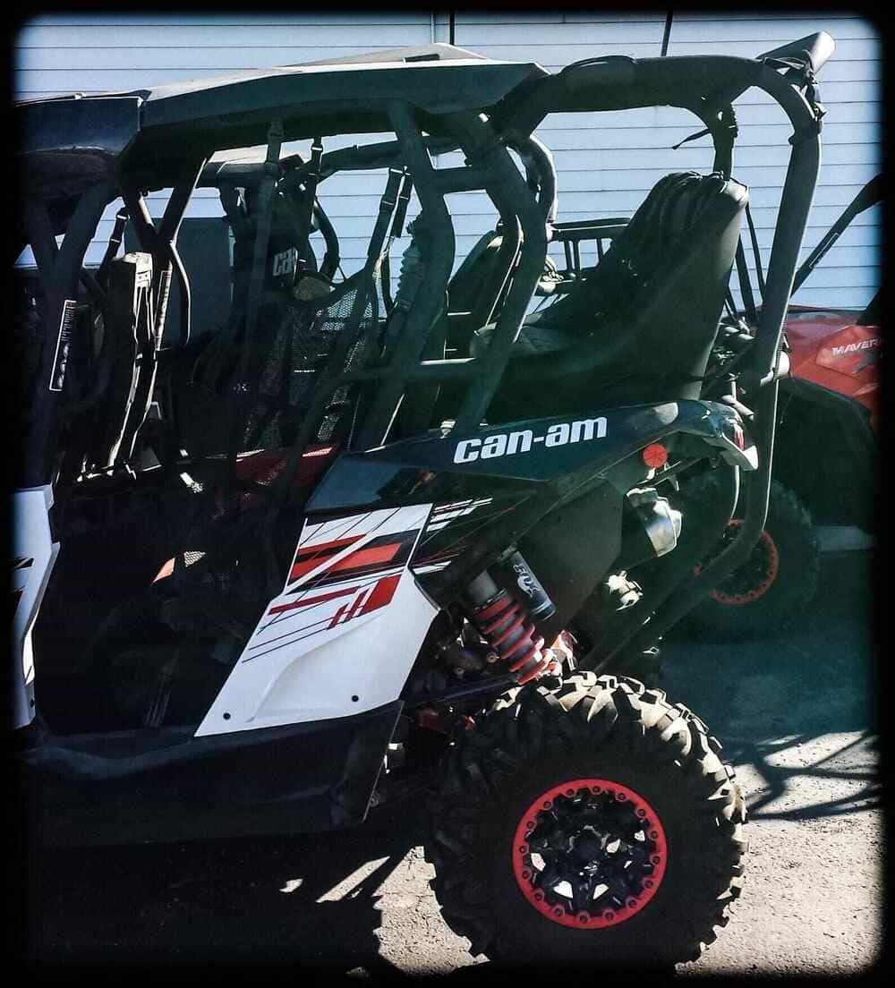 UTVMA '14-'18 Can-Am Maverick Max Backseat & Roll Cage