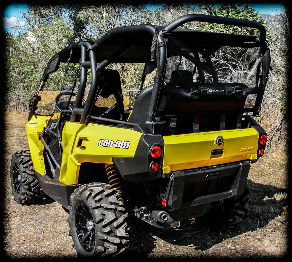 UTVMA '14-'20 Can-Am Commander Rear Dust Net