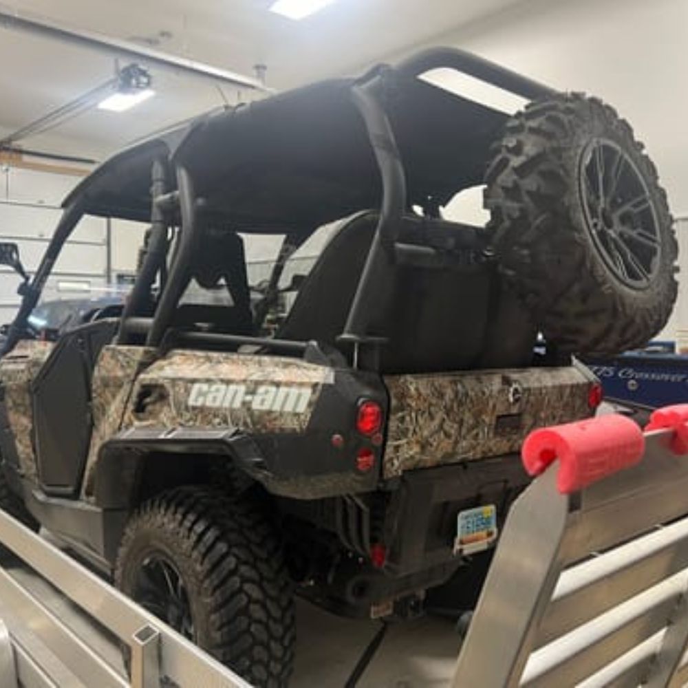 UTVMA '14-'24 Can-Am Commander Max Spare Tire Rack