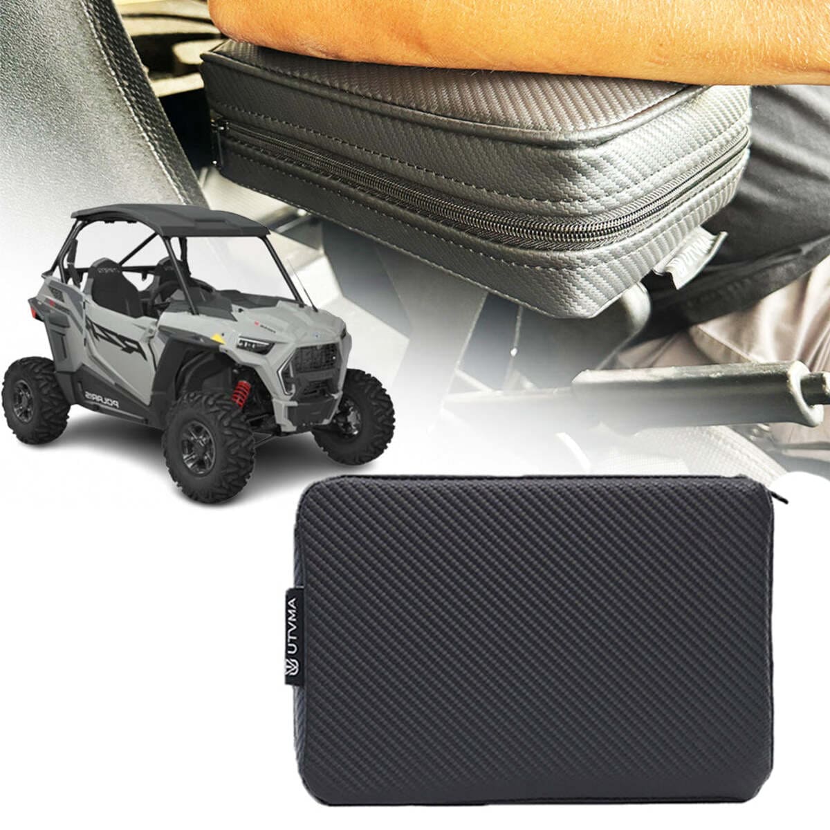 UTVMA '15-'24 Polaris RZR Trail Armrest w/ Bracket