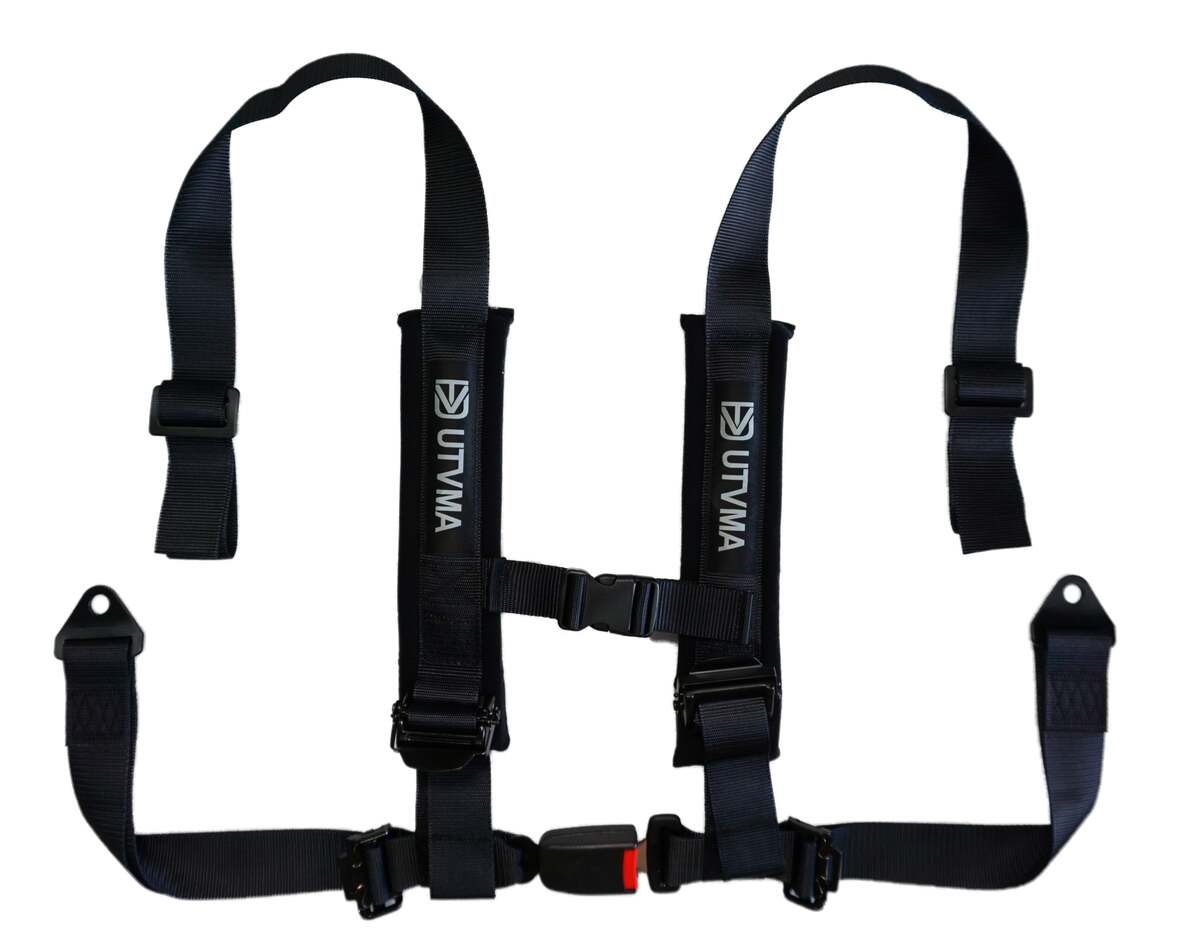 UTVMA '15-'25 Polaris RZR 900/1000 Trail Front Bench Seat w/ Harnesses
