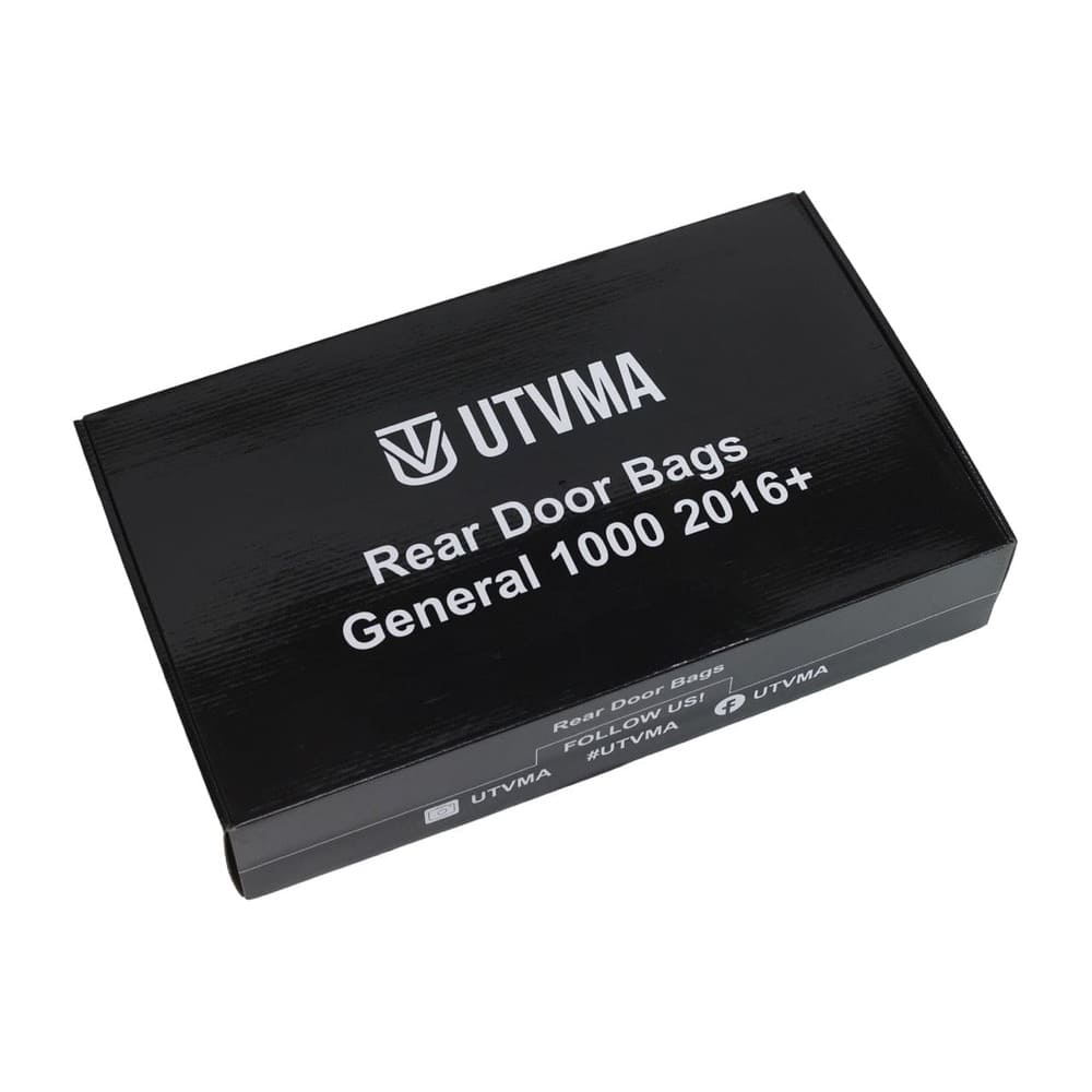 UTVMA '16-'25 Polaris General Rear Door Bags