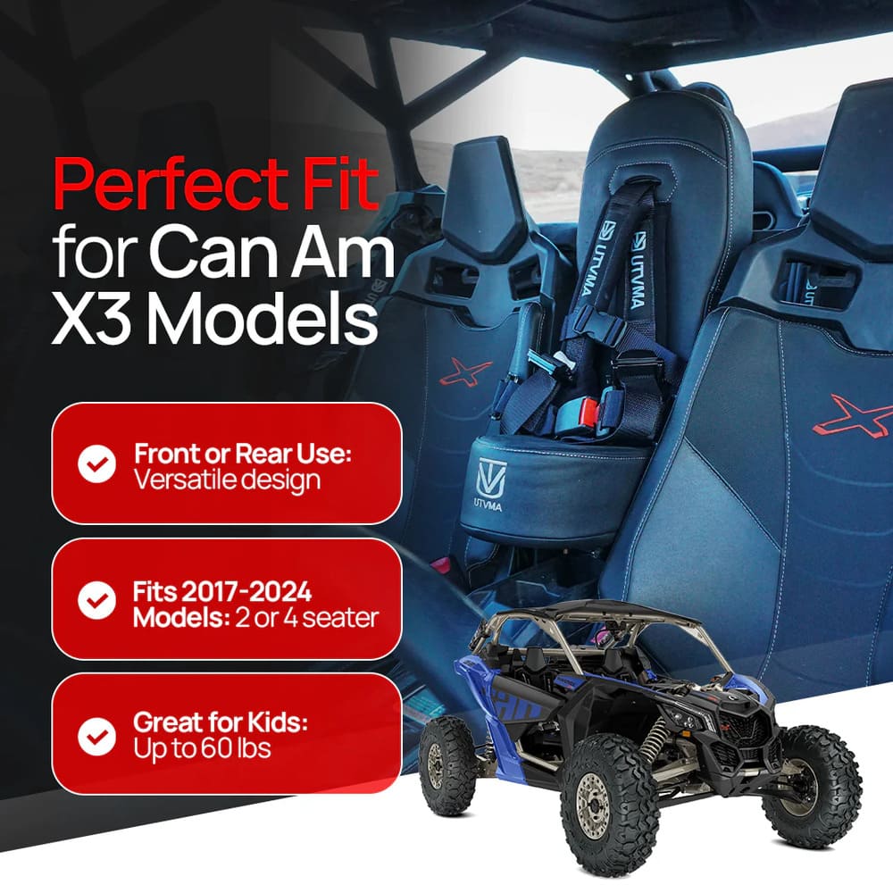 UTVMA '17-'25 Can-Am Maverick X3 Bump Seat