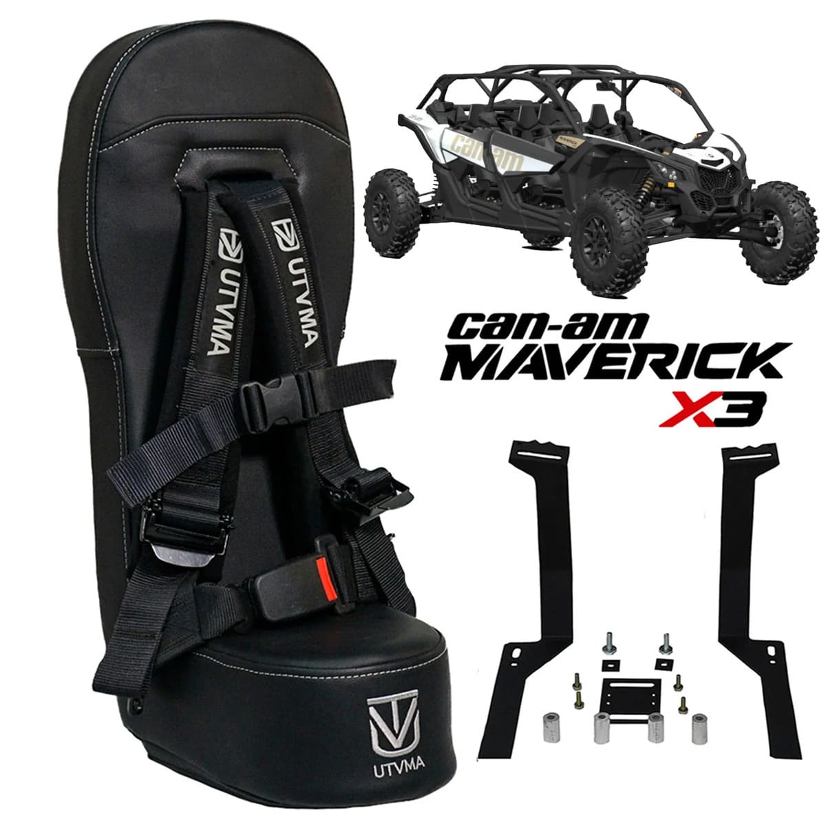 UTVMA '17-'25 Can-Am Maverick X3 Max Bump Seat