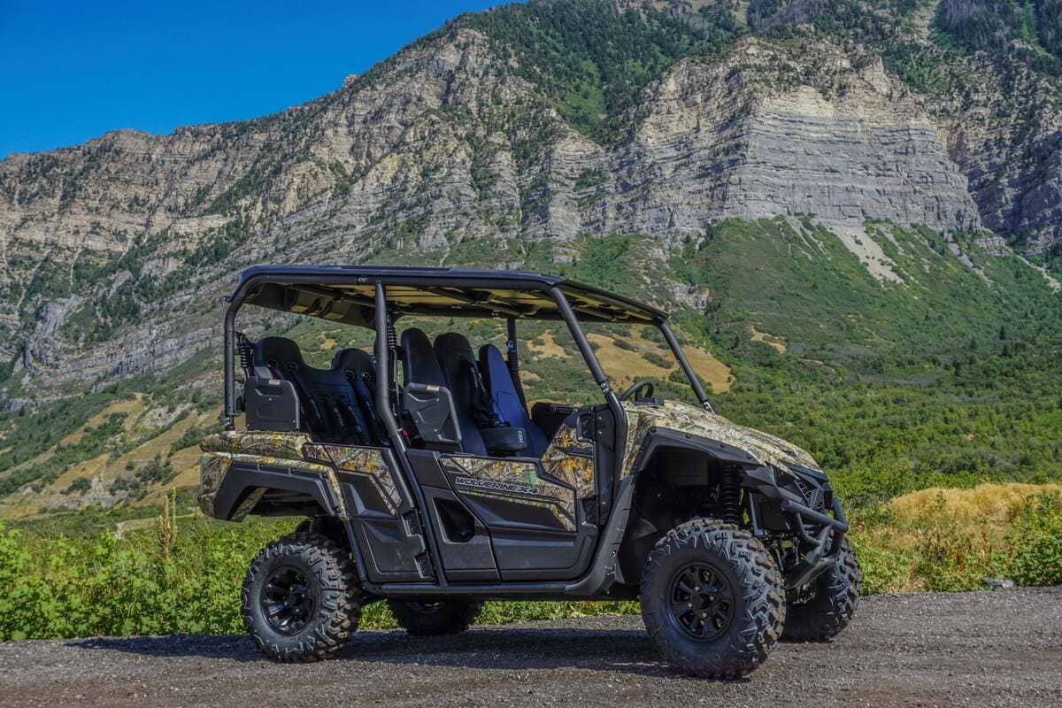 UTVMA '18-'25 Yamaha Wolverine X4 Rear Bench Seat w/ Harnesses