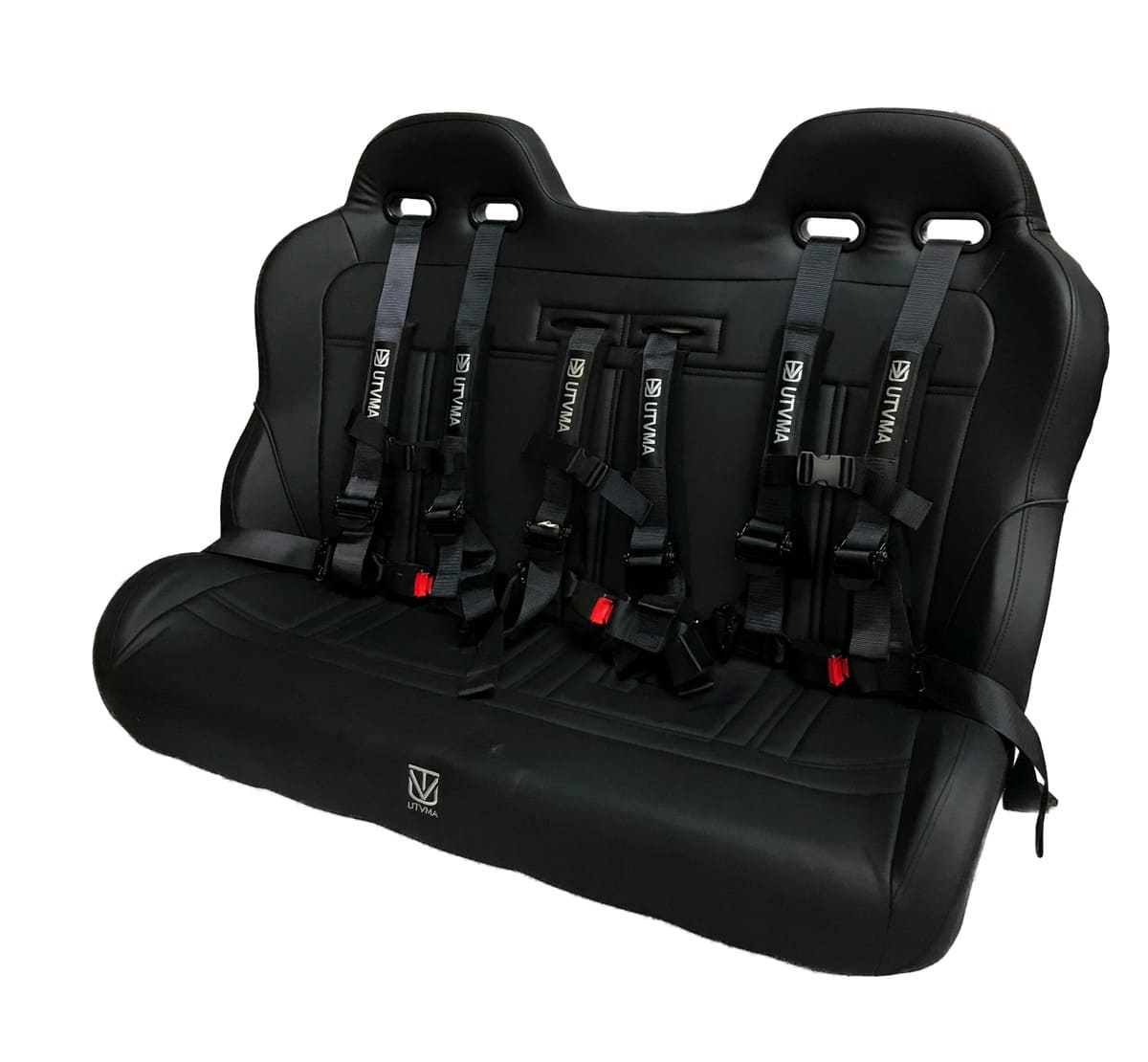 UTVMA '18-'25 Yamaha Wolverine X4 Rear Bench Seat w/ Harnesses