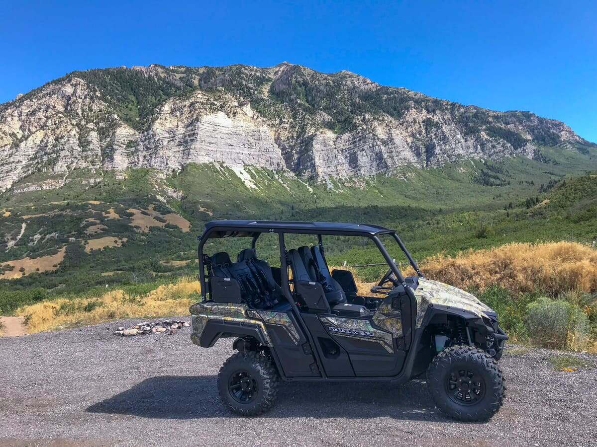 UTVMA '18-'25 Yamaha Wolverine X4 Rear Bench Seat w/ Harnesses