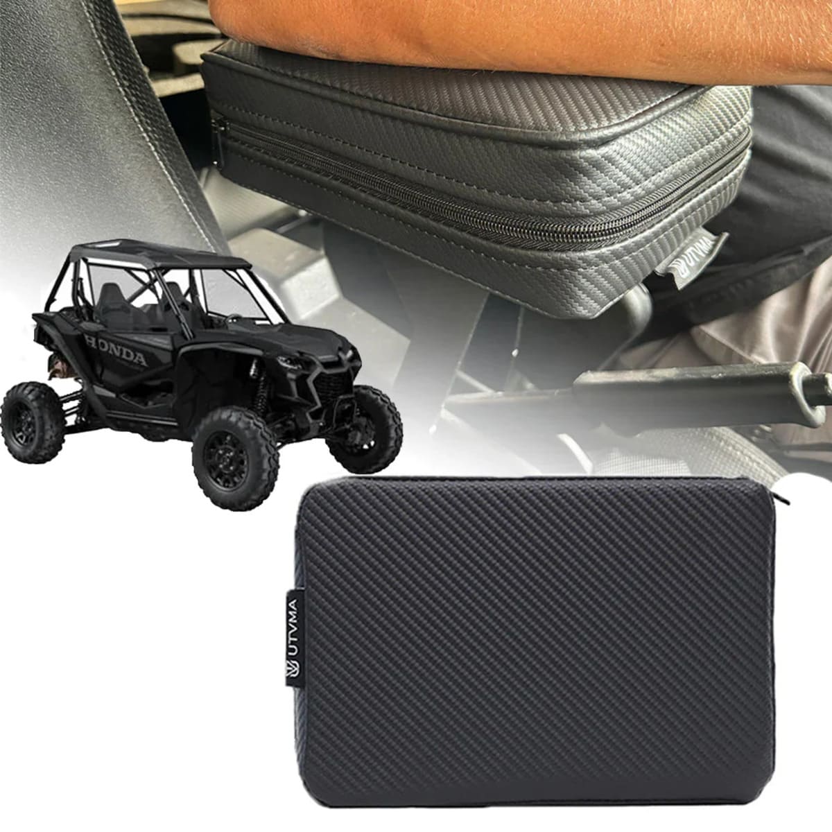 UTVMA '19-'24 Honda Talon 2 Armrest with Bracket